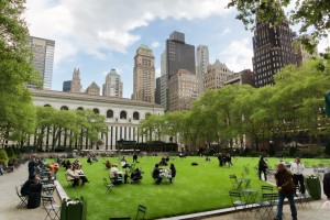 New York's Bryant Park Source: Bristol University Alumni