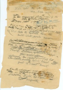 Whitman-pasted-notes-for a poem LOC