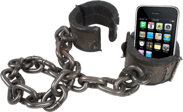 shackles and phone